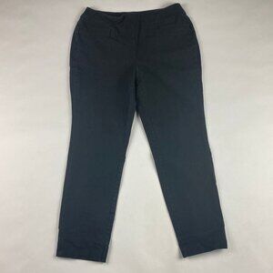 Soft Surroundings Pants Women's Size M Superla Pull On Black